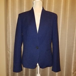 Loft Collarless Blazer